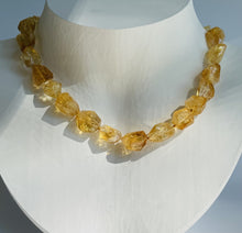 Load image into Gallery viewer, Citrine Quartz Necklace N55
