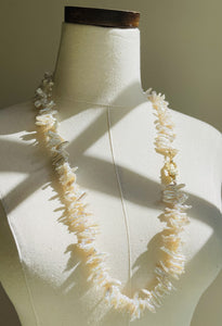 32" Biwa Pearl Necklace N56